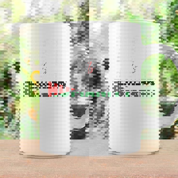 パレスチナと共に立つことは、人類のないガザに立ち向かうこと。 コーヒーマグ ギフトのアイデア