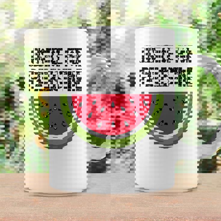 パレスチナの正義 スイカ 国旗 パレスチナ人 コーヒーマグ ギフトのアイデア