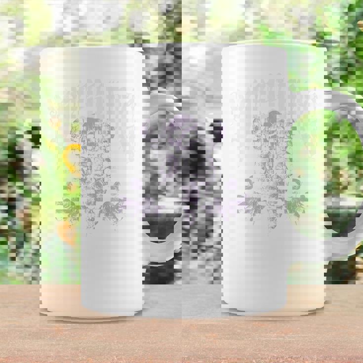 ヒップホップ アーバン ヴィンテージ エッジの効いた Y2k Hip Hop バックプリント ストリートウェア スカル コーヒーマグ ギフトのアイデア