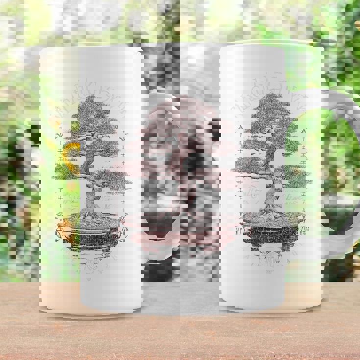 ヒップホップ アーバン ヴィンテージ エッジの効いた Y2k バックプリント ストリートウェア 盆栽 コーヒーマグ ギフトのアイデア