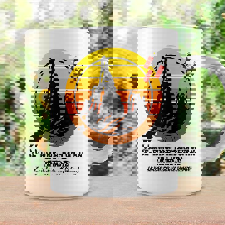 ビッグサンダーマウンテン鉄道、ワイルドトレインライド、西 コーヒーマグ ギフトのアイデア