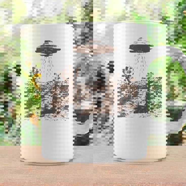 ビンテージ Ufo カウボーイ キャット コーヒーマグ ギフトのアイデア