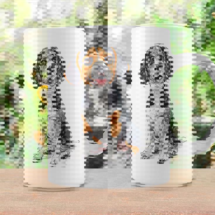 ビーグル 犬 モチーフ ペット イラスト ビーグル コーヒーマグ ギフトのアイデア