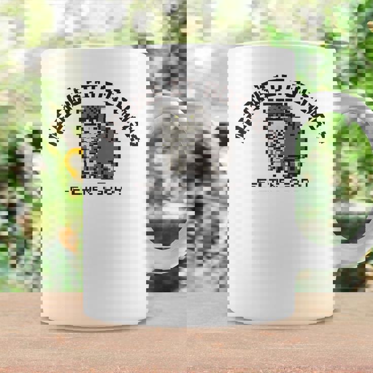 ピクセル アニマルズ マヌルネコ Manul Pallas's Cat 黒フォント コーヒーマグ ギフトのアイデア