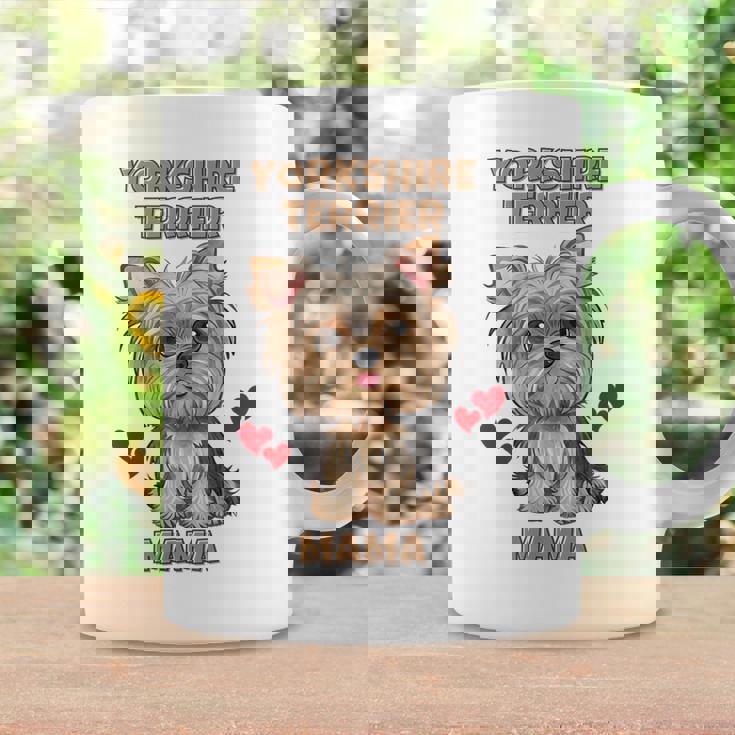 ファニーヨークシャーテリアtシャツ コーヒーマグ ギフトのアイデア