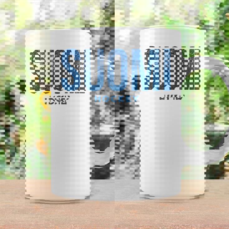 フィンランド スオミ ホッケー アンティーク調 ヴィンテージ レトロ コーヒーマグ ギフトのアイデア