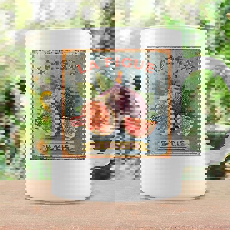 フランス イチジク ビンテージtシャツ コーヒーマグ ギフトのアイデア