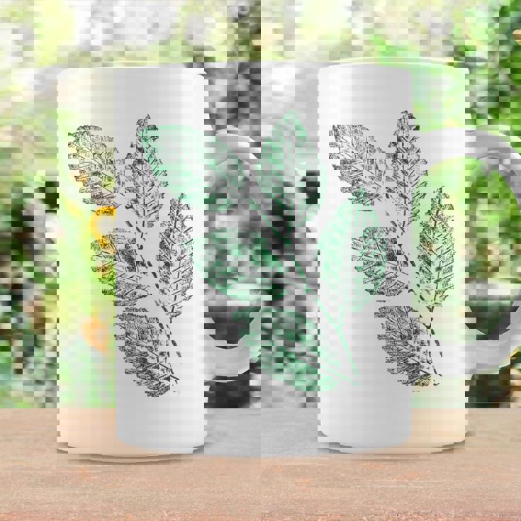 ブナの葉 植物 自然と森林 木のグラフィックス コーヒーマグ ギフトのアイデア