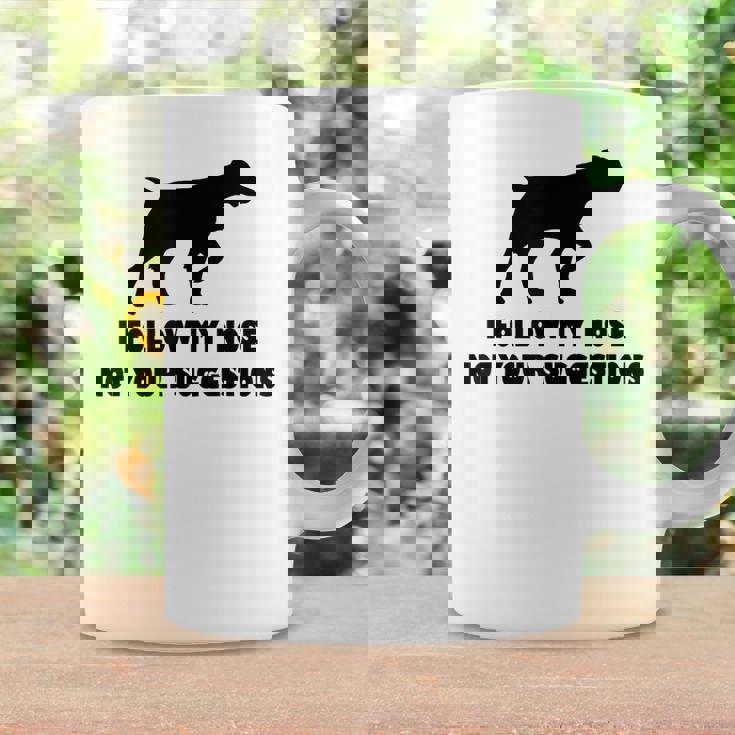 ブリタニー・スパニエル 私はあなたの提案ではなく私の鼻に従います コーヒーマグ ギフトのアイデア