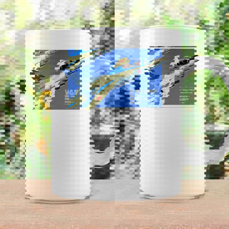 ブルーインパルス Photo-Like Illustration（カラー） コーヒーマグ ギフトのアイデア