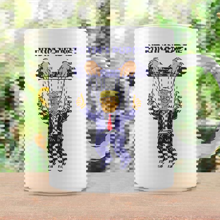 プーチンの操り人形トランプはロシアの資産政治パロディです コーヒーマグ ギフトのアイデア