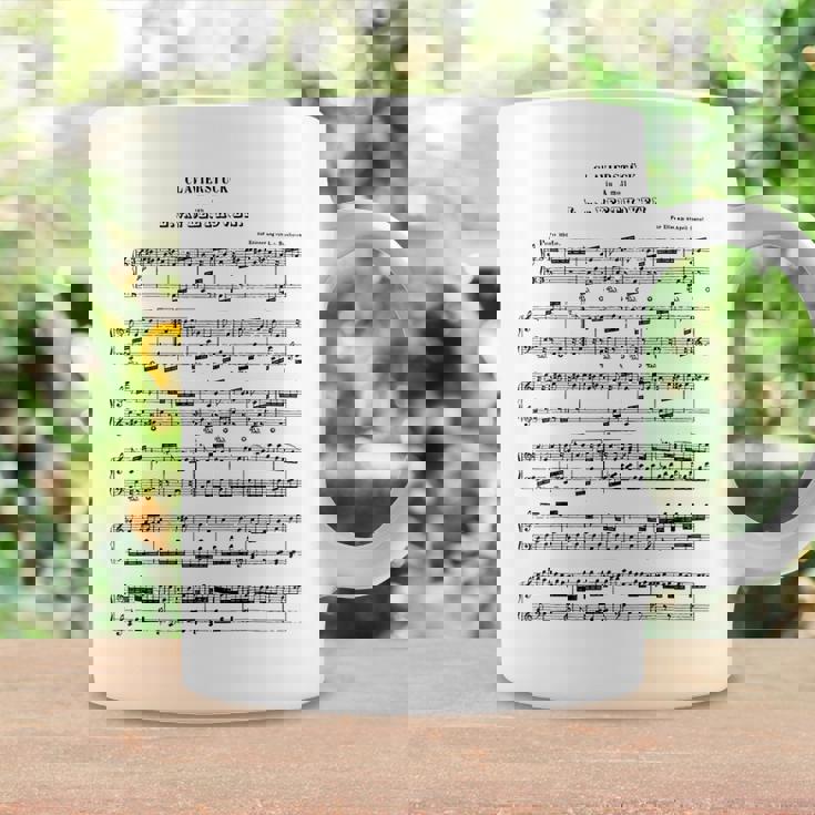 ベートーヴェン 楽譜 ピアノ ピアニスト コーヒーマグ ギフトのアイデア