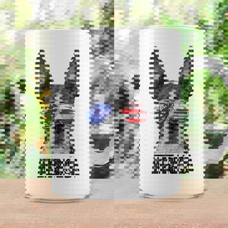 ボストン・テリア 7月4日 メリカ メンズ レディース アメリカ国旗 コーヒーマグ ギフトのアイデア