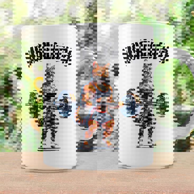 ボディービルダーのためのベアバーベルデザイン ボディービル コーヒーマグ ギフトのアイデア