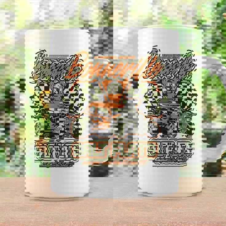 ボンネビル ソルト フラッツ ヴィンテージ レトロ ホットロッド レースカー コーヒーマグ ギフトのアイデア