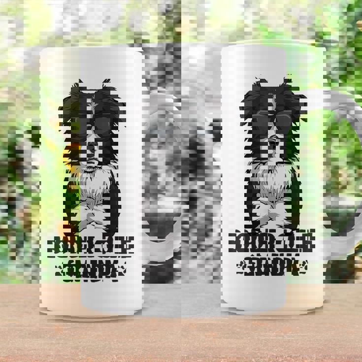 ボーダーコリー 犬 おじいちゃん コーヒーマグ ギフトのアイデア