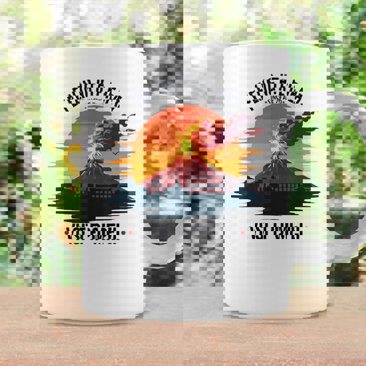 ポンペイ訪問 面白いローマの歴史 コーヒーマグ ギフトのアイデア