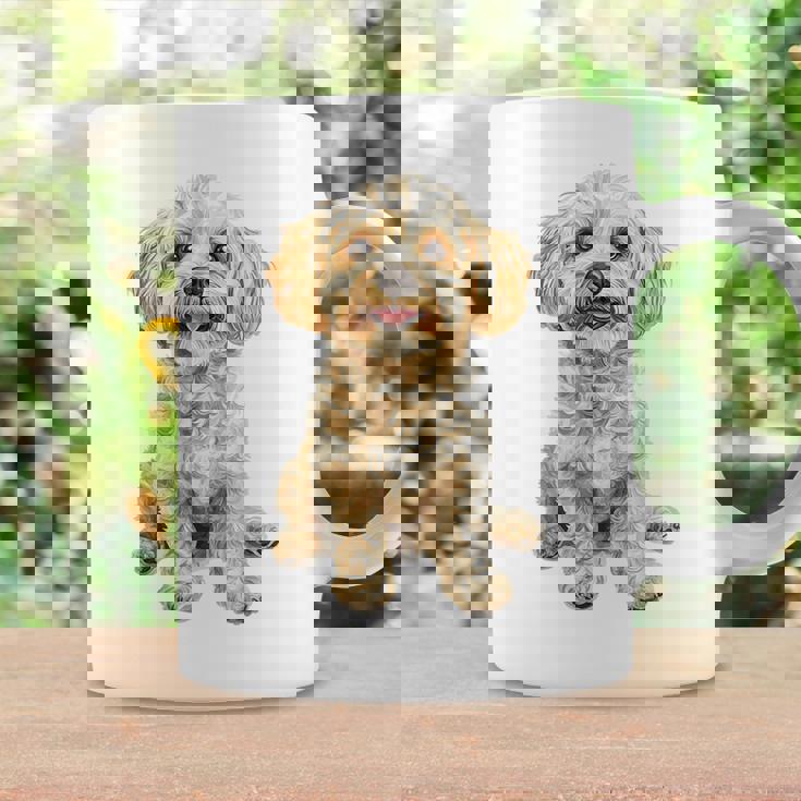 マルチプー犬モチーフペットイラストマルチプー コーヒーマグ ギフトのアイデア