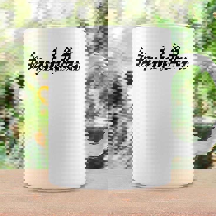 マンハッタンニューヨーク 世界一の街 コーヒーマグ ギフトのアイデア