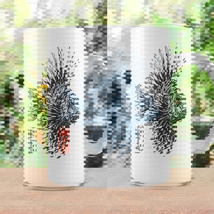 ミノカサゴ 水族館の魚飼育、水族館 コーヒーマグ ギフトのアイデア