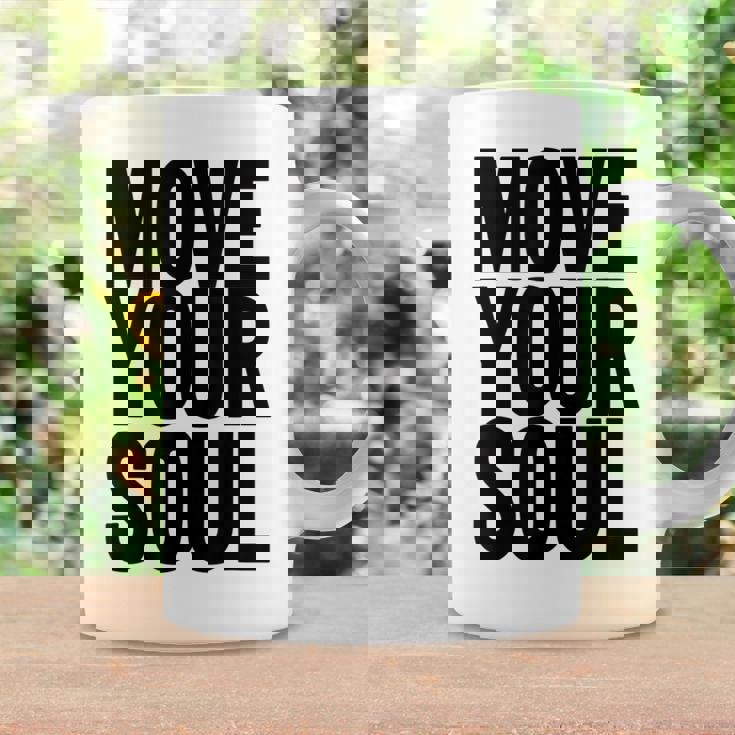 ムーブユアソウル モチベーション インスピレーション コーヒーマグ ギフトのアイデア