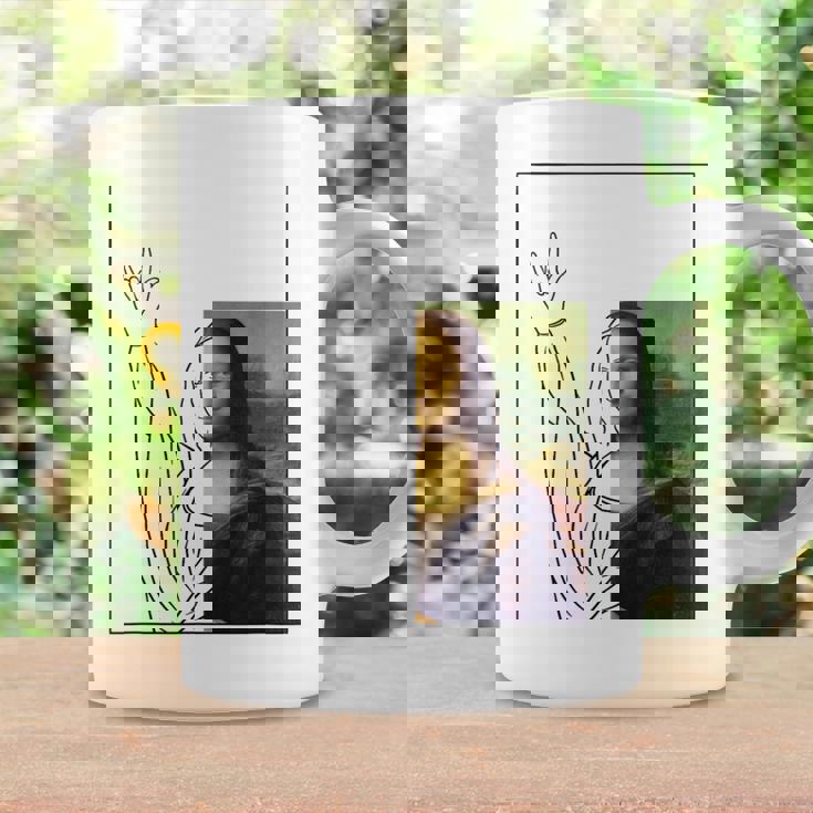 モナリザ 芸術愛好家 芸術好き 古典美術史 コーヒーマグ ギフトのアイデア