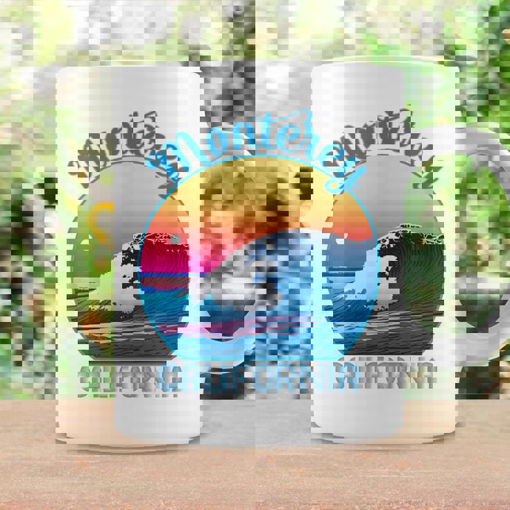 モントレーのお土産衣装 レトロ モントレー コーヒーマグ ギフトのアイデア