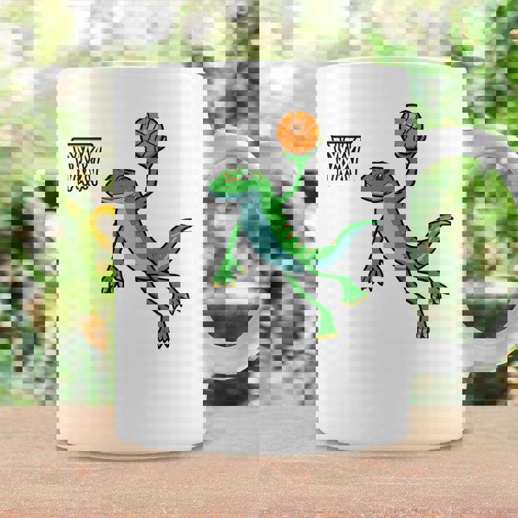 ヤモリ バスケットボール ホビー スポーツ 爬虫類 長袖tシャツ コーヒーマグ ギフトのアイデア