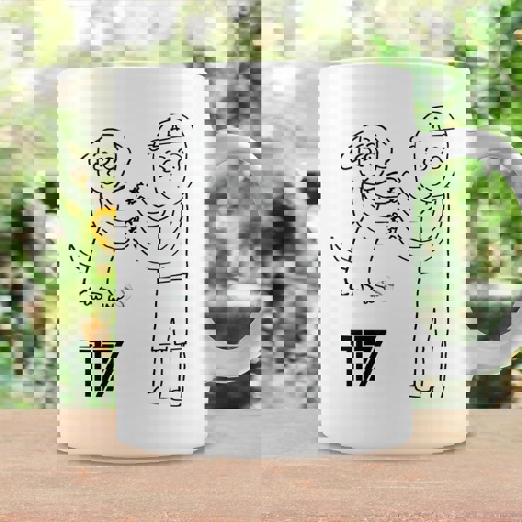 ユニフォーム風 応援 野球 Decoy Dekopin デコピン かわいい犬 Kooikerhondje コーヒーマグ ギフトのアイデア