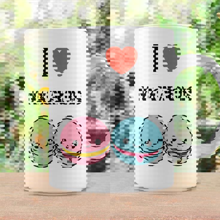 ユーモアマカロン フランスのデザートペストリー マカロンが大好き コーヒーマグ ギフトのアイデア