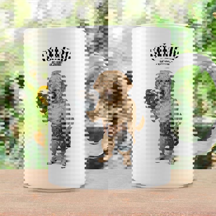 ラブラドールレトリバー 犬用筋肉トレーニング ダンベル付き コーヒーマグ ギフトのアイデア