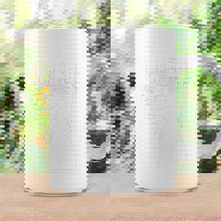 ラプターエンジンの設計図 コーヒーマグ ギフトのアイデア