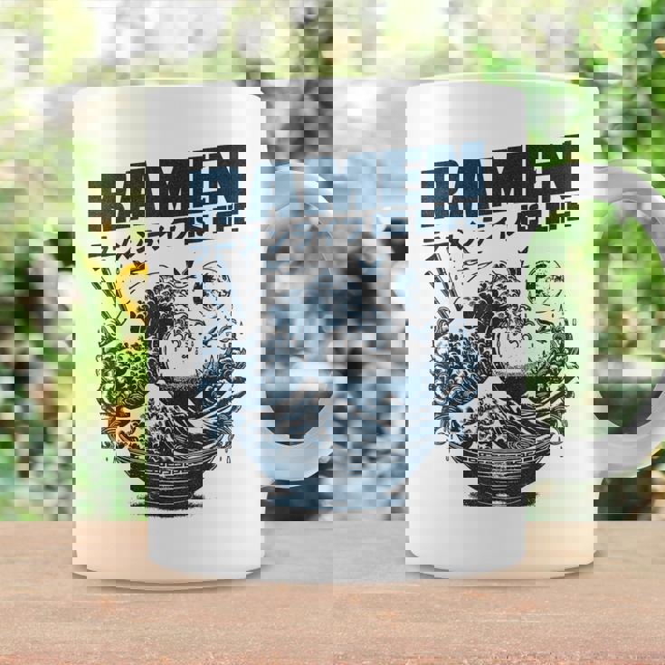 ラーメンは人生、マンガアニメオタクジャパンかわいいラーメン コーヒーマグ ギフトのアイデア