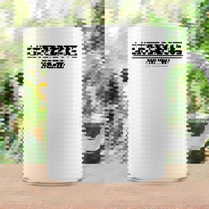 リバプール イングランド ヴィンテージ リバプール コーヒーマグ ギフトのアイデア