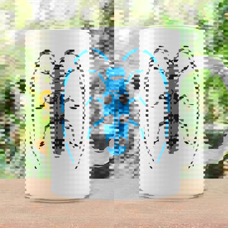 ルリボシカミキリ _昆虫_カミキリムシ コーヒーマグ ギフトのアイデア