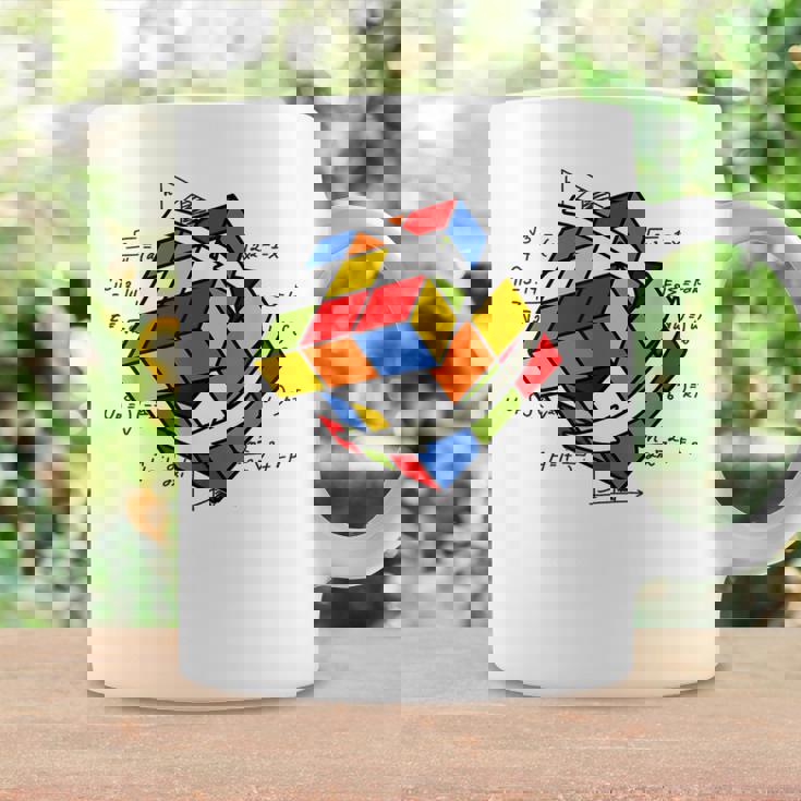 ルービックキューブ ルービックキューブ マジックキューブ レトロ ルービ ヴィンテージ オタク コーヒーマグ ギフトのアイデア