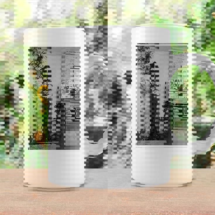 レッド・ツェッペリンのギタリスト、ジミー・ペイジ 1970 コーヒーマグ ギフトのアイデア