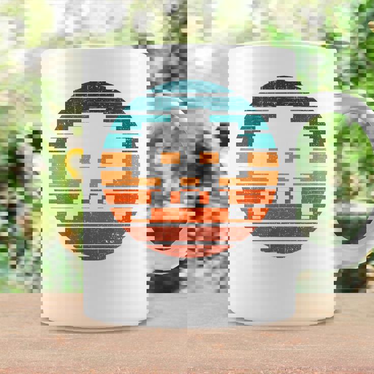 レトロ ヴィンテージ 80年代アーケード ゲーム インベーダー シンセウェイブ サンセット コーヒーマグ ギフトのアイデア