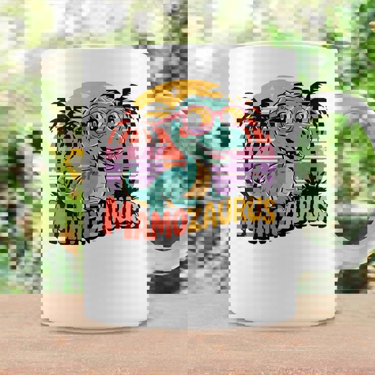 レトロマモザウルス恐竜ギフト ポーランドのお母さん Trexポーランド コーヒーマグ ギフトのアイデア