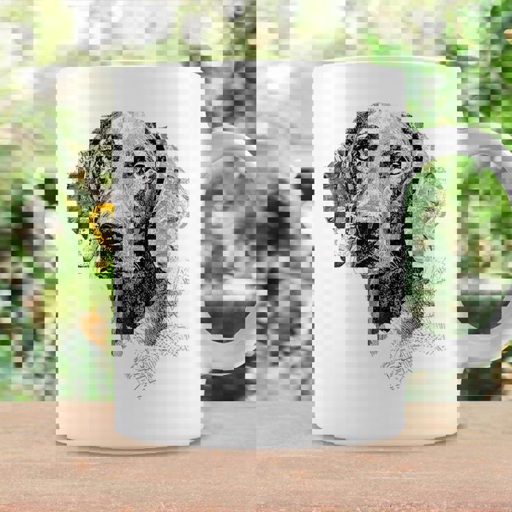 ワイマラナー 犬 グラフィック ペット アート ワイマラナー コーヒーマグ ギフトのアイデア