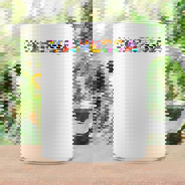 ヴァネッサ名 長袖tシャツ コーヒーマグ ギフトのアイデア