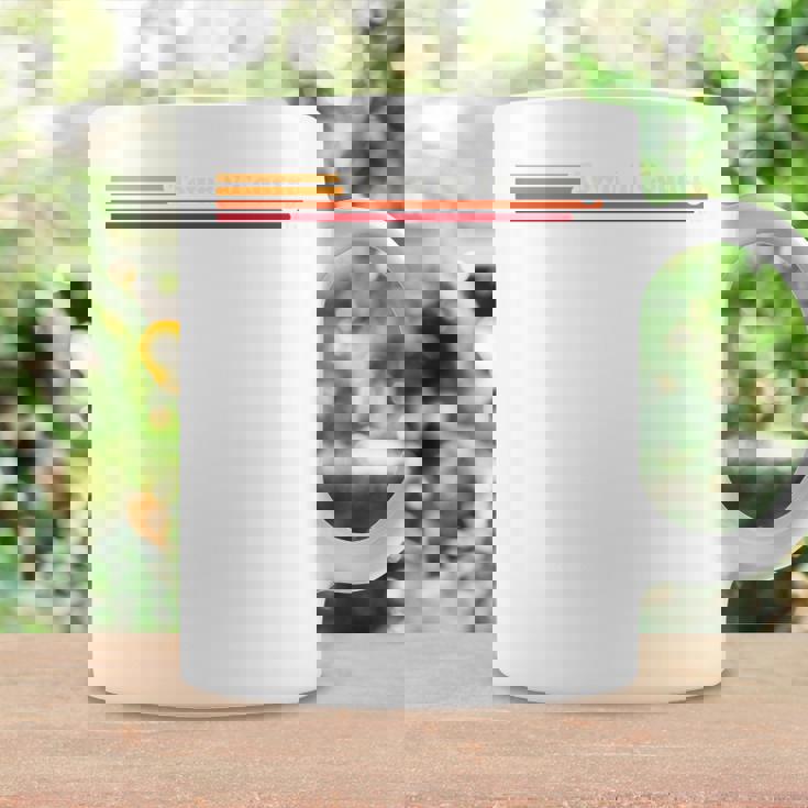 ヴィンテージ 1980年代グラフィックスタイル Town 'N' Country Florida 長袖tシャツ コーヒーマグ ギフトのアイデア