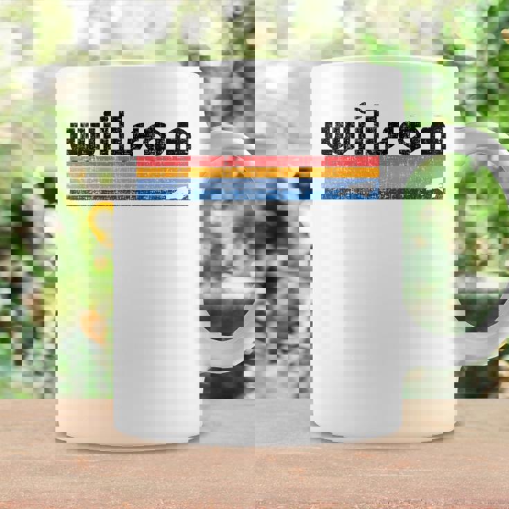 ヴィンテージ 80年代スタイル ウィルソン、ノースカロライナ州 コーヒーマグ ギフトのアイデア