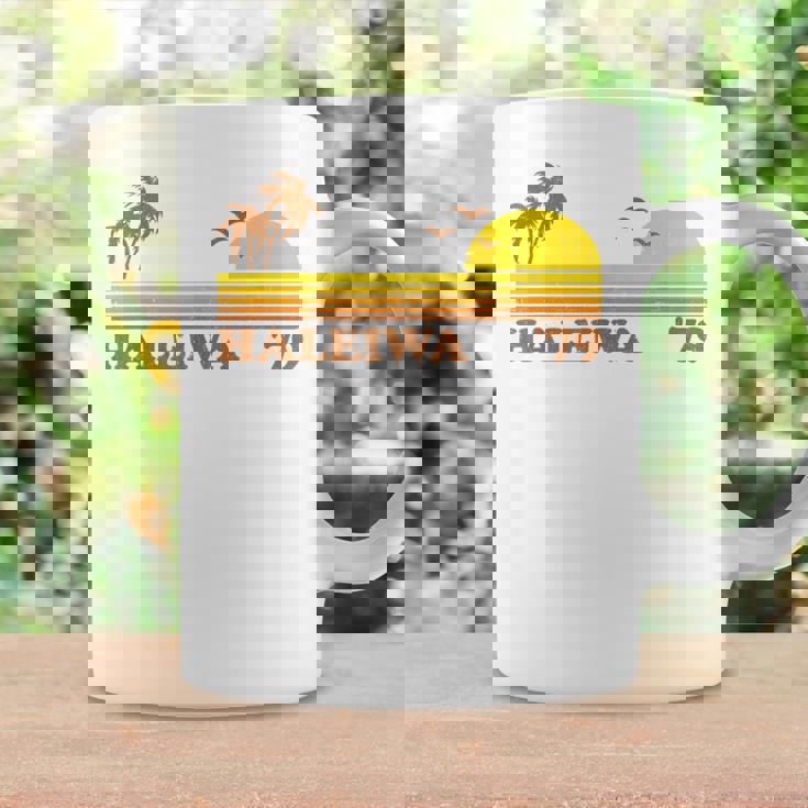 ヴィンテージ ハレイワ ハワイ ノースショア ビーチ レトロ サンセット 70年代 コーヒーマグ ギフトのアイデア