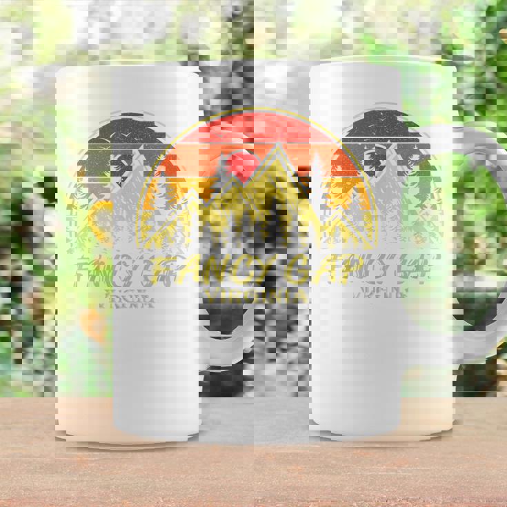 ヴィンテージ ファンシー ギャップ バージニアa 山 ハイキング お土産 コーヒーマグ ギフトのアイデア