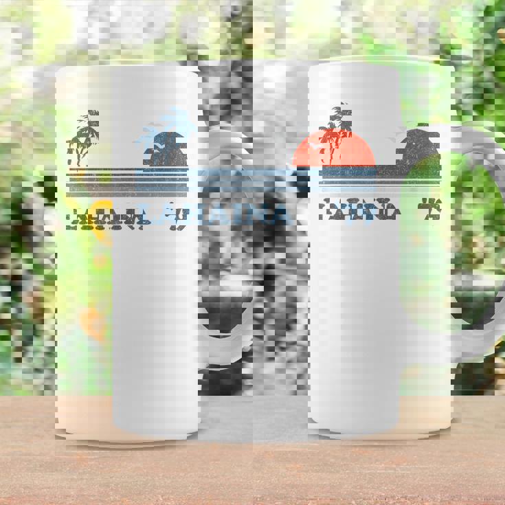 ヴィンテージ ラハイナ マウイ ハワイ ビーチ レトロ ハワイアン 70年代ギフト コーヒーマグ ギフトのアイデア