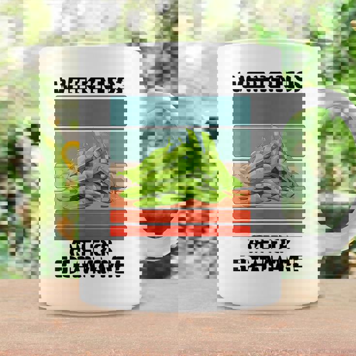 ヴィンテージ 枝豆 食べ物好き 週末は枝豆好きの人へ コーヒーマグ ギフトのアイデア