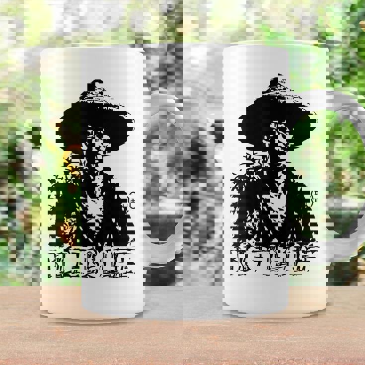 ヴィンテージの米農家のポートレート、米は命です コーヒーマグ ギフトのアイデア