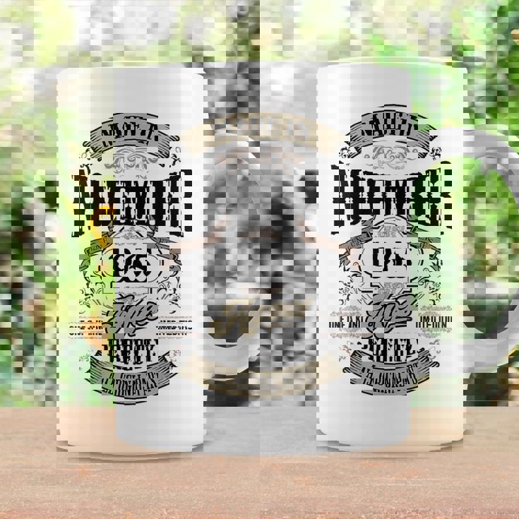 ヴィンテージ還暦祝い 1965年11月生まれ 60歳 コーヒーマグ ギフトのアイデア