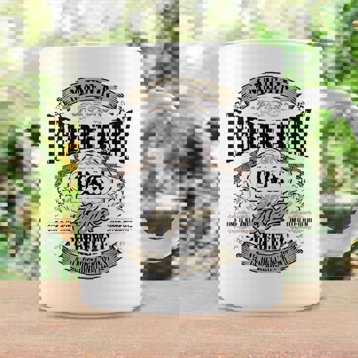 ヴィンテージ還暦祝い 1965年2月生まれ 60歳 コーヒーマグ ギフトのアイデア